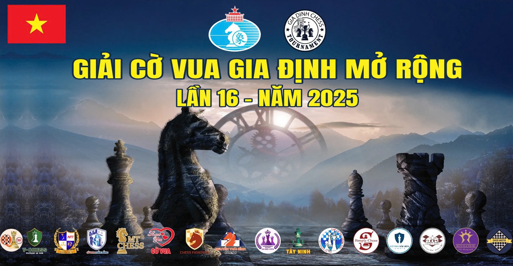 THÔNG TIN GIẢI CỜ VUA GIA ĐỊNH MỞ RỘNG LẦN THỨ 16 - 2025